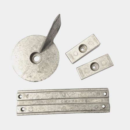 Anode kit, aluminium, for Mercury 30-60 hp