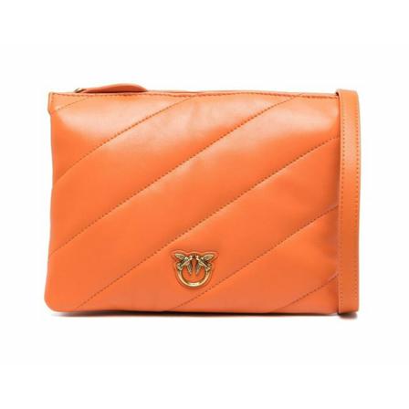 Pinko, Cross Body Bags Oranje, Dames, Maat:ONE Size