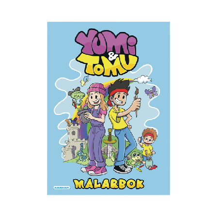 KÄRNAN Målarbok Yumi & Tomu Skapa pyssla Unisex ONESIZE