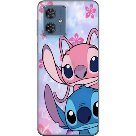 Yhteensopiva Puhelinkuori Motorola Moto G54 Stitch & Angel