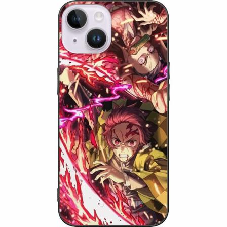 Apple Iphone 14 Plus Svart Skal Demon Slayer