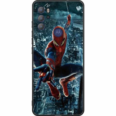 Motorola Moto G60s Svart Skal Spiderman