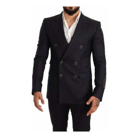 Dolce & Gabbana Formal Blazers Blå, Herre Jakkesæt Blazer