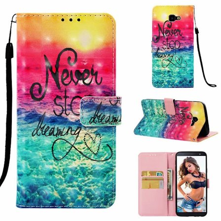 Etui til Samsung S20 ULTRA Jagter Drømme Tegneserie malet kort slot flip læder pung