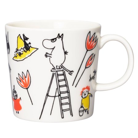 Arabia Muumi muki, 0,3 litraa, ABC, Muumipeikko