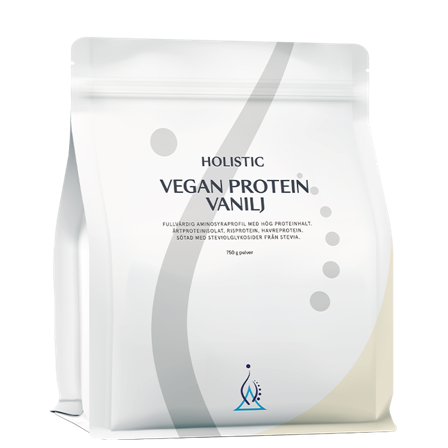 Holistic Vegansk Proteinpulver 750 g Vanilje