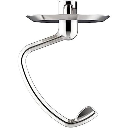Högkvalitativ 2025 Polerad Degkrok i Rostfritt Stål för KitchenAid Köksassistent, Passar 4,5-5 Qt Tilt-Head Köksassistenter för KitchenAid Deg