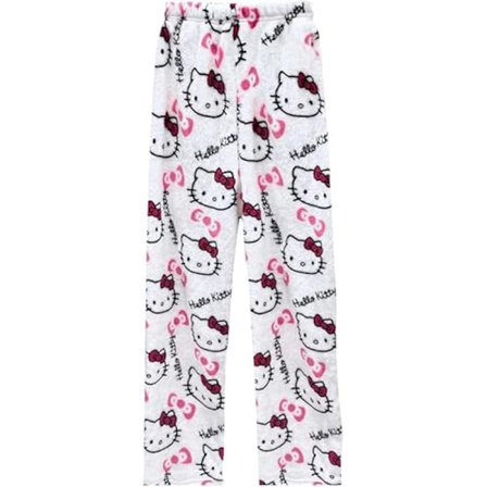 Tegneserie Katt Pyjamasbukser For Kvinner Søt Katt Flanell Komfortable Sovebukser