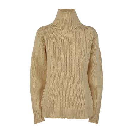 Jil Sander, Turtlenecks Beige, Dames, Maat:S