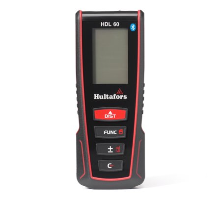 Hultafors HDL 60 Avståndsmätare med Bluetooth, Laserinstrument