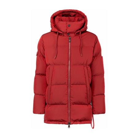 Afterlabel, Down Jackets Rood, Heren, Maat:S