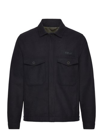 Jacket Regular Black Replay