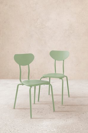 Jotex - Utestol 2-pk Mineral gray - LANNION - Kjøp Hagestoler & -krakker hos Jotex