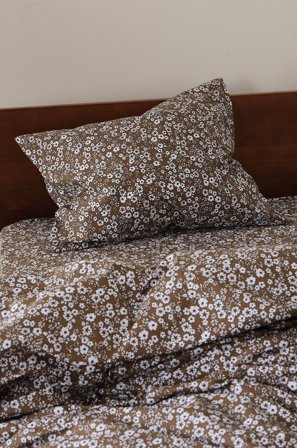 Jotex - Putetrekk 50x60 Cm Brun - ANEMONE - Kjøp Putevar hos Jotex