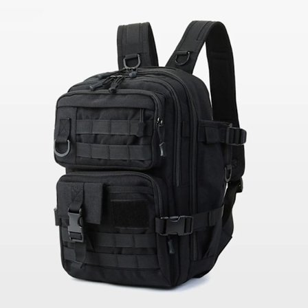 Vanntett utendørs campingfiske ryggsekk menn taktisk sportsbag fiskeutstyr takle trekking reise ryggsekk~07985