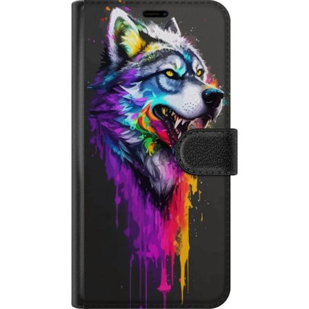 Kompatibelt Lommeboketui til Apple Apple iPhone 17 Pro Max Ulv i fargen