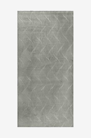 KM Home - Tvättbar matta Castello - Grön - Lugg & ryamattor - 80X250 - Från Homeroom