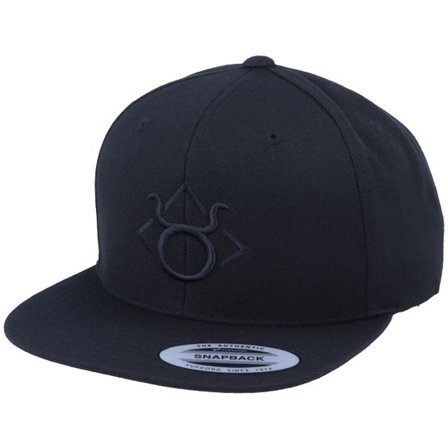 Astrology - Svart snapback Keps - Taurus 3D Black Snapback @ Hatstore