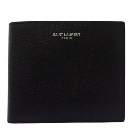 Saint Laurent Vintage, Pre-owned Leather wallets Zwart, Dames, Maat:ONE Size