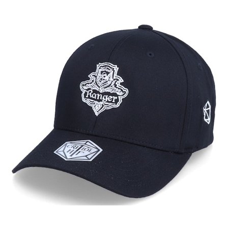 Critiql Hit - Zwart flexfit Cap - Ranger Class Emblem Black Flexfit @ Hatstore