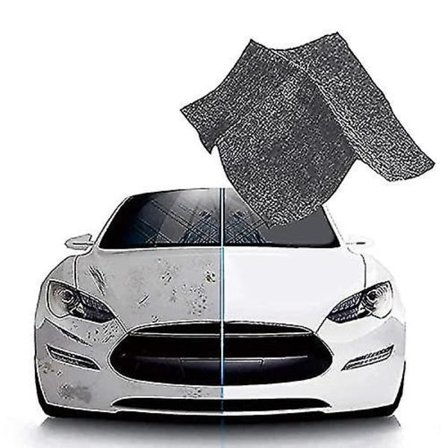 Nano Sparkle-duk (6 st) för lätt lackreparation av bilrepor - Ta bort skavmärken på ytan med Nano Magic-duk