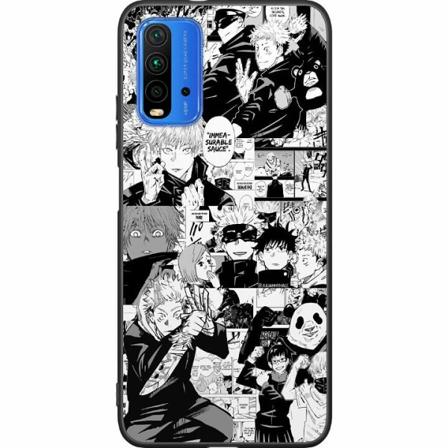 Xiaomi Redmi 9t Svart Skal Jujutsu Kaisen