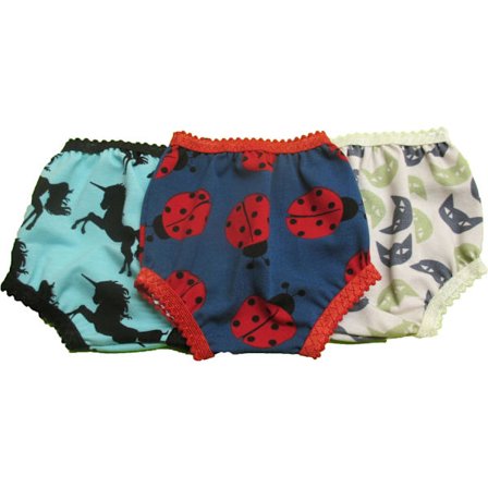 Trosor i 3-pack mönstrad trikå till Baby Born, dockkläder