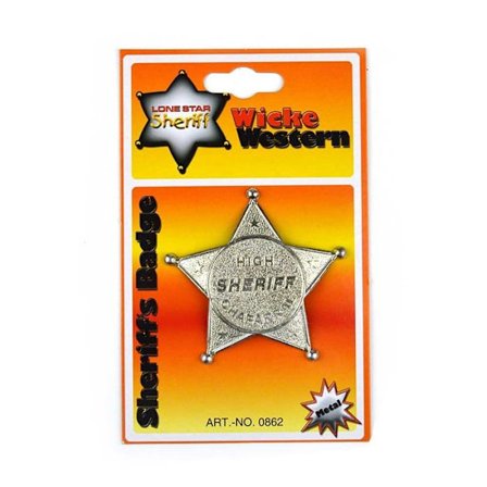 Sheriffstjärna Metall