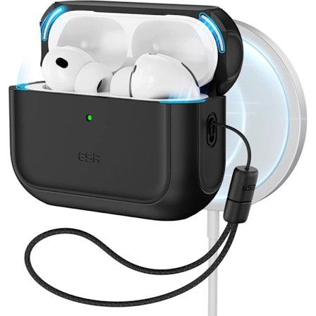 ESR Airpods Pro 3 Etui Magsafe Orbit Halolock - Sort