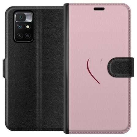 Yhteensopiva Lompakkokotelo Xiaomi Xiaomi Redmi 10 SoftPinkLove
