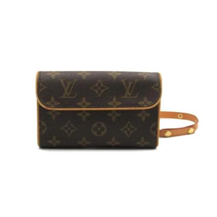 Louis Vuitton Vintage, Pre-owned Bag Bruin, Dames, Maat:ONE Size,Canvas