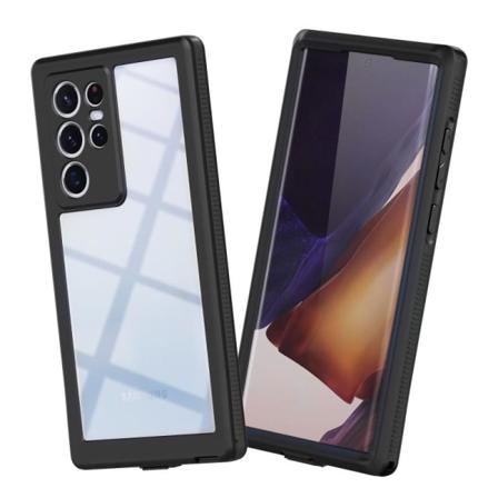 Samsung S22 Ultra Heltäckande Vattentät Premium Skal - 2m Transparent