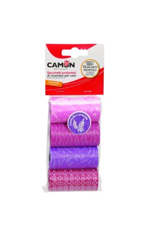 Camon Sacchetti Igienici Colorati Profumati Alla Lavanda 4x15