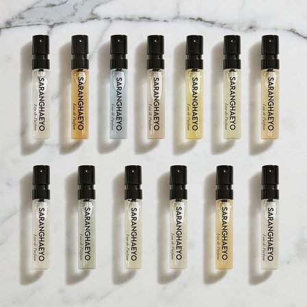 SARANGHAEYO DISCOVERY SET 2ML x 14 EA 14x2ml, Mænd, Dufte, Eau De Parfum