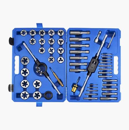 Gängverktyg och skruvutdragarsats 51 delar - Biltema