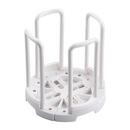Avtagbar hopfällbar avloppsställning för skålar och tallrikar Köksförvaringshylla Avlopp Vattenfat Staplingsställ Skål Organizer