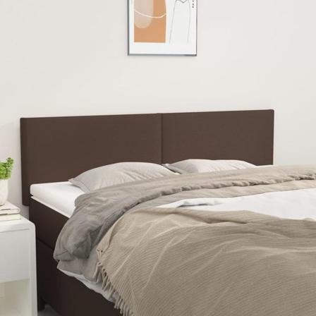 Vidaxl Huvudgavlar 2 St Brun 72x5x78/88 Cm Konstläder Brun