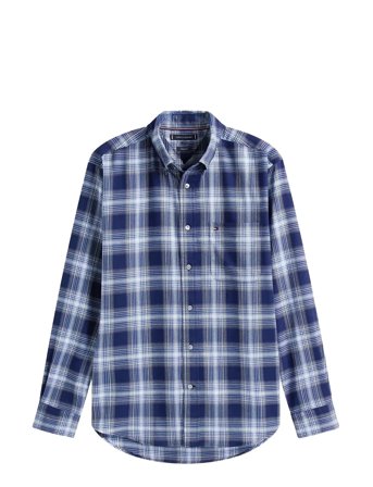 Tommy Hilfiger | Soft Touch Blnd Checked Rf Shirt | XS