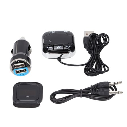 BT760 Bluetooth FM-sändare Trådlös FM-radioadapter Bilsats med handsfree-samtal