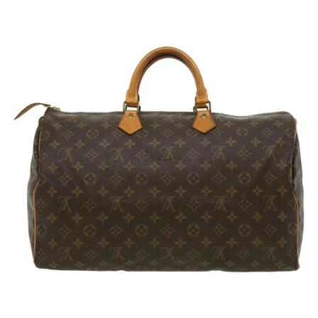 Louis Vuitton Vintage, Pre-owned Canvas louis-vuitton-bags Bruin, Dames, Maat:ONE Size