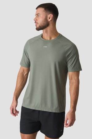 ICANIWILL - Ignite Relaxed Raglan T-shirt Sea Green - Herr - Träningskläder från ICIW