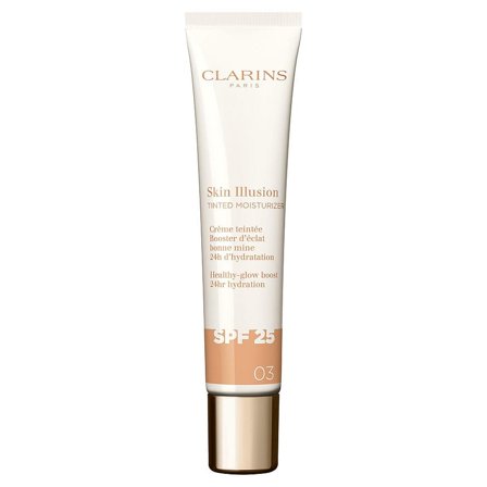 Clarins Skin illusion tinted moisturizer SPF 25 03, Makeup, Ansigt, Foundation
