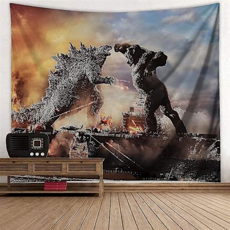 Vægtæppe Væghængning Hjemmedekoration Kunst Til Soveværelse Stue 60x51 Tommer (shikai)-yuhao