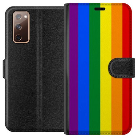 Kompatibelt Plånboksfodral till Samsung Galaxy S20 FE Pride Flagga