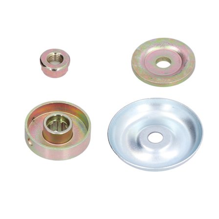 Tryckplatta Skydd Bricka Tryckbricka Riderplatta Låsmutter Trimmerhuvud Adapter Kit