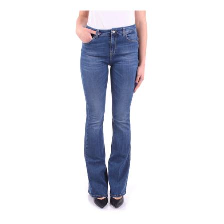 Liu Jo, Flared Jeans Blauw, Dames, Maat:W27