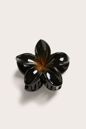 Kappahl | Klamra do włosów, kwiat Czarne ONE SIZE | Czarne