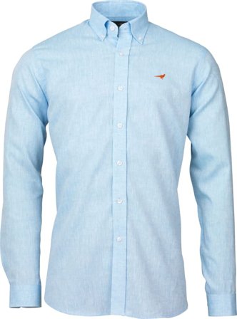 Laksen Men ́s Margate Linen Shirt long-sleeved shirts translation missing: en.shared.elasticsearch.filter.color.not_defined XL