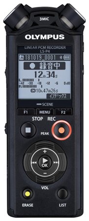 OLYMPUS LS-P5 Linear PCM Recorder, incl. rechargeable Ni-Mh Batteries and USB cable
