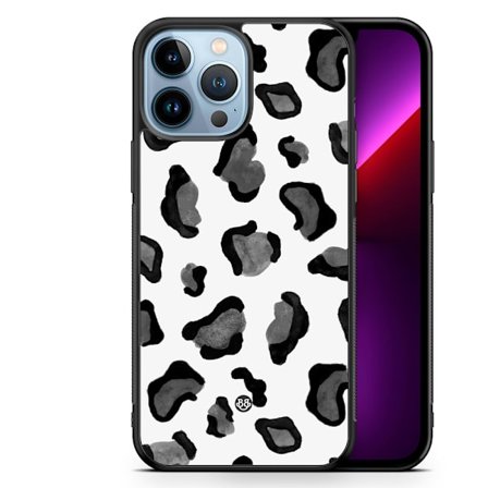 Bjornberry Skal iPhone 13 Pro Max - Grå Leopard